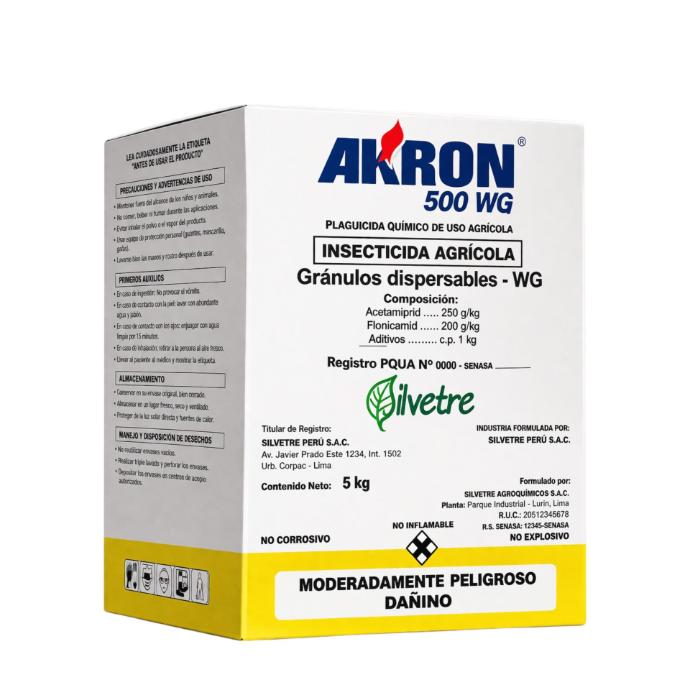 AKRON 500 WG X 100 GR (Acetamiprid+Buprofezina)