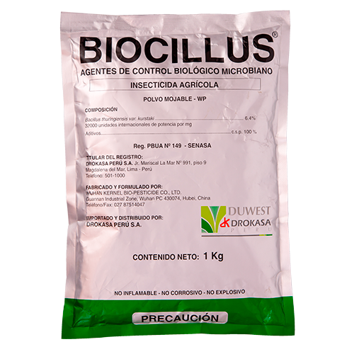 BIOCILLUS X 1 KG (Bacillus Thuringiensis-Kurstaki)