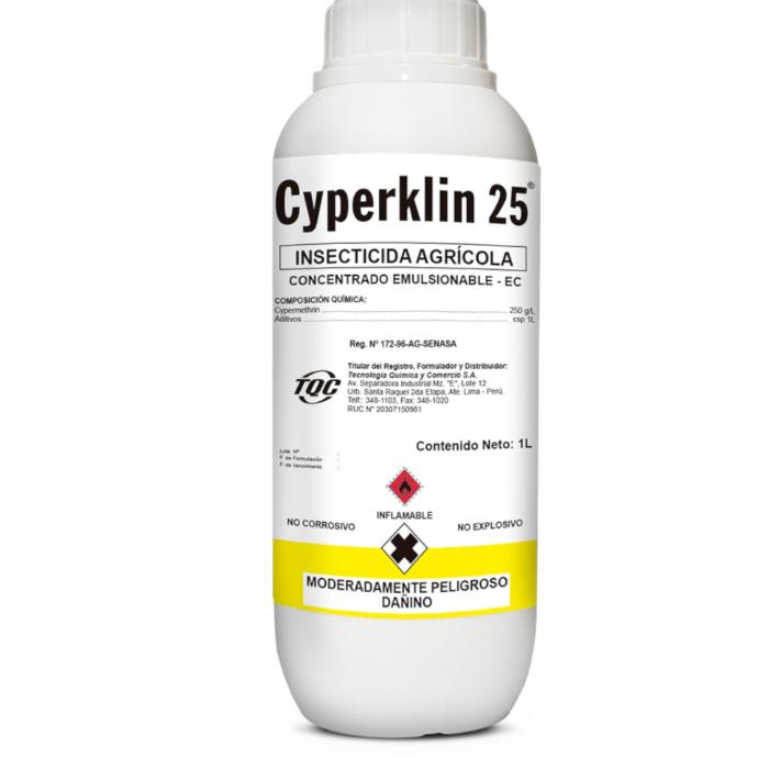 CYPERKLIN 25 E.C. X 1 LT (Cipermetrina)