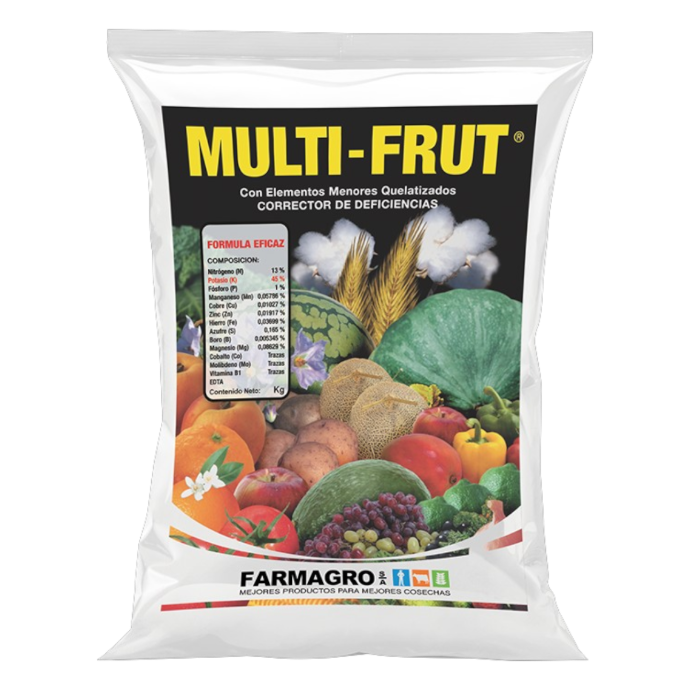 MULTIFRUT X 1 KG (Potasio)