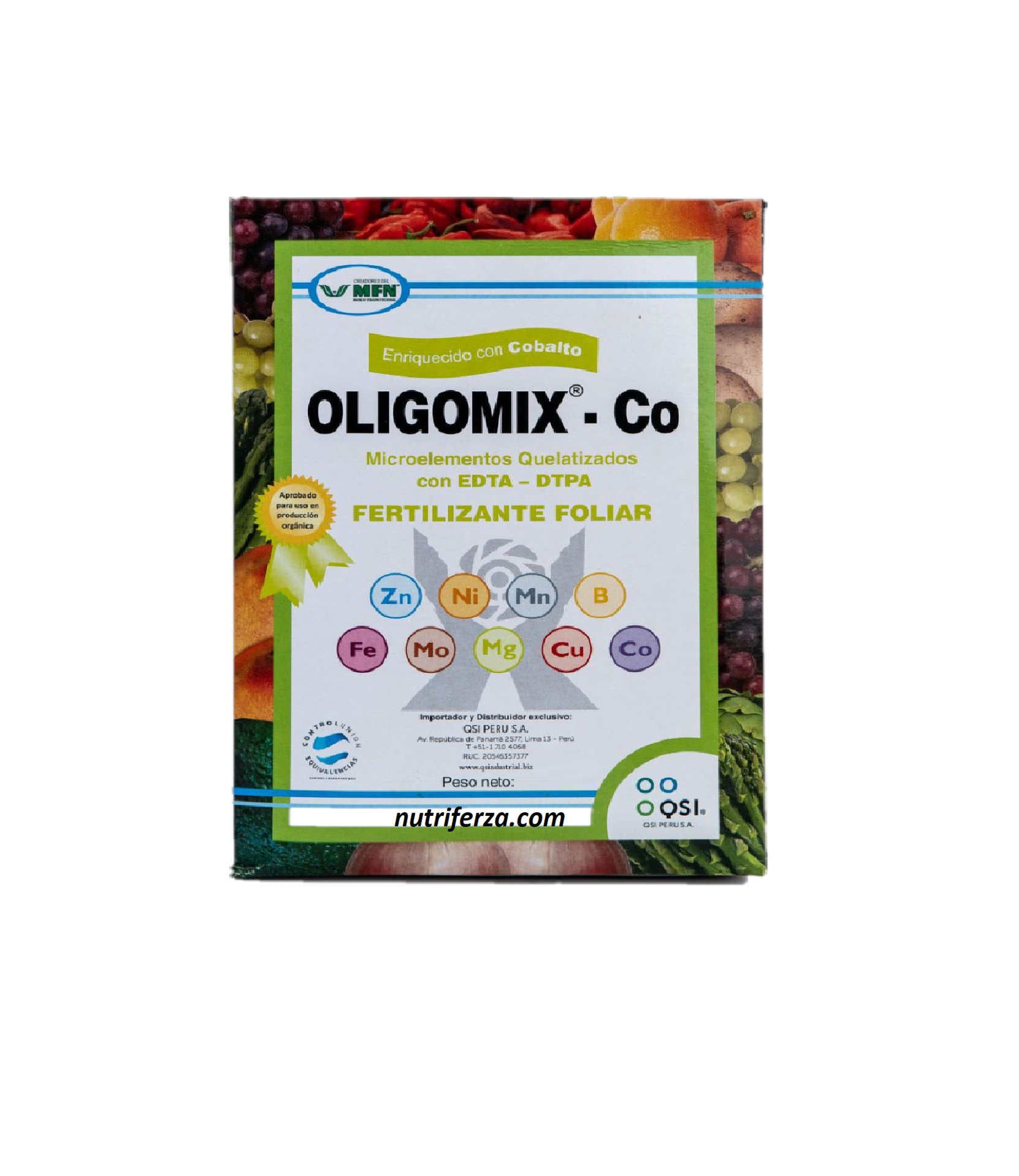 OLIGOMIX-Co X 100 GR (Microelementos Quelatados)
