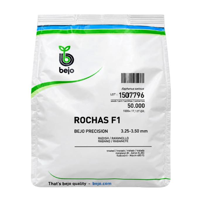 RABANITO BEJO ROCHAS F1 3.50-3.75  X 50000 SEM