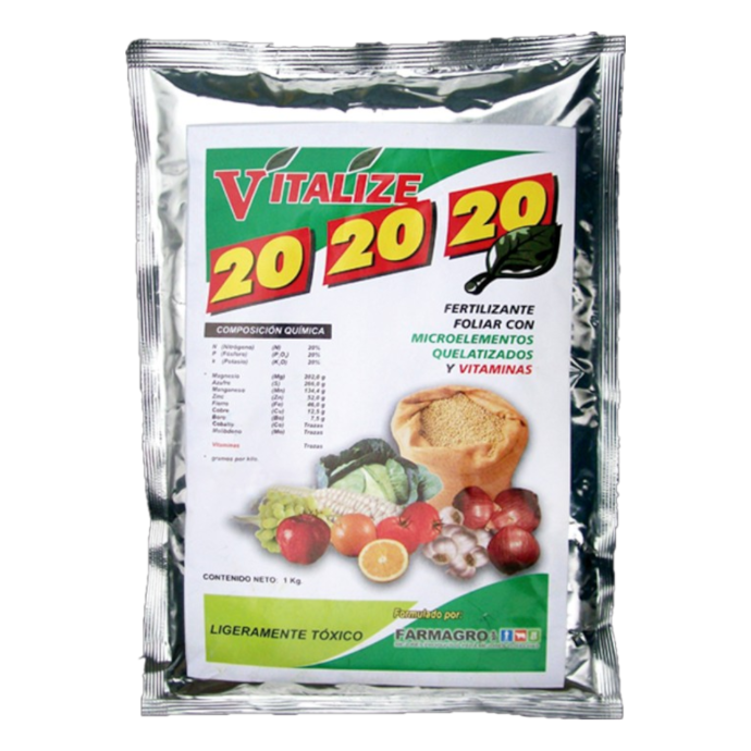VITALIZE 20-20-20 X 1 KG (NPK. Microelementos)