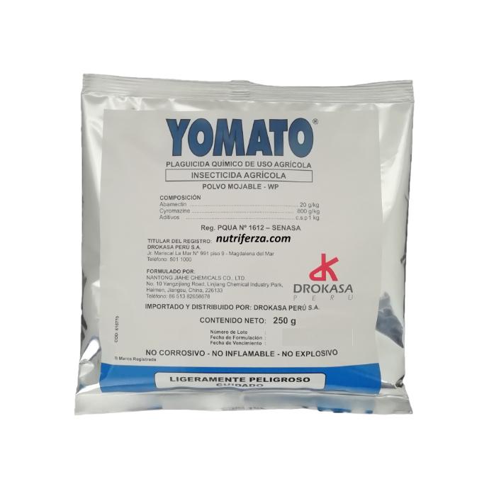 YOMATO X 250 GR (Ciromazina, Abamectina)