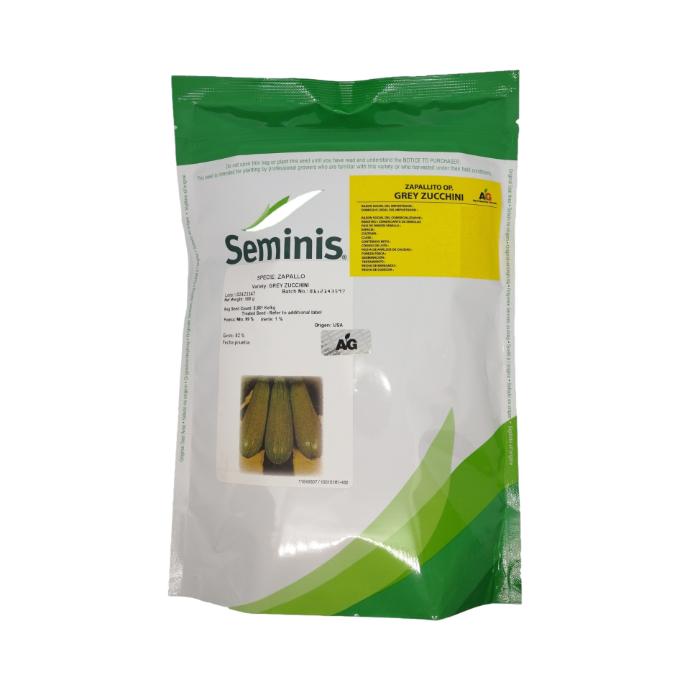 ZAPALLITO GREY ZUCCHINI X 500 GR SEMINIS
