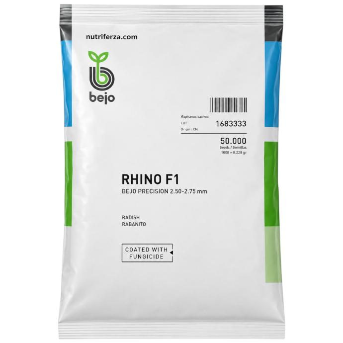 RABANITO BEJO RHINO F1 X 50 MIL SEMILLAS -2.50-2.75