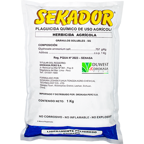 SEKADOR 75 SG X 1 KG (Glifosato)