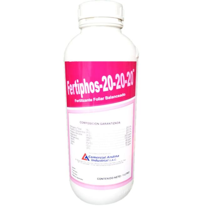 FERTIPHOS 20-20-20 X 1 LT (Nutriente Foliar)