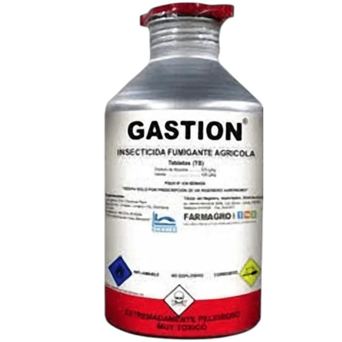 GASTION BOTELLA X 500 TABLETAS (1.5 KG) (Fosfuro de Aluminio)