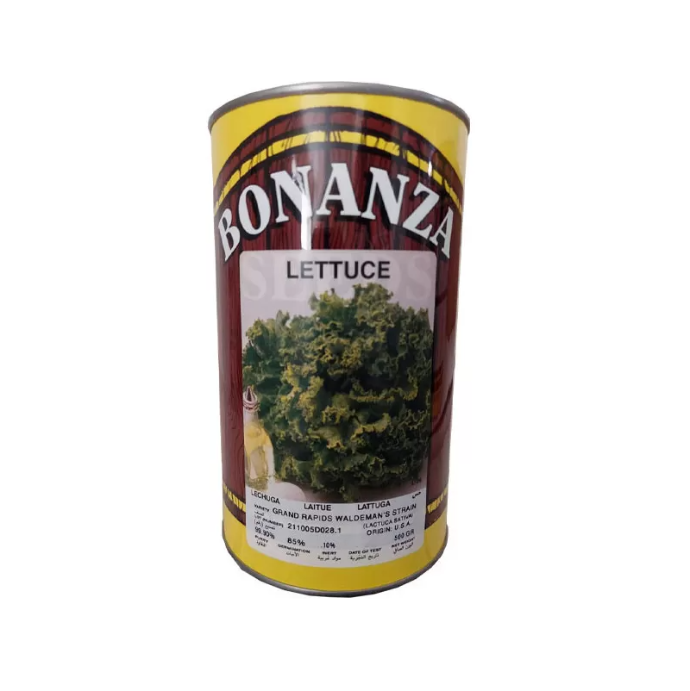 LECHUGA ORGANICA GRAND RAPIDS WALDEMANS STRAIN X 500 GR BONANZA