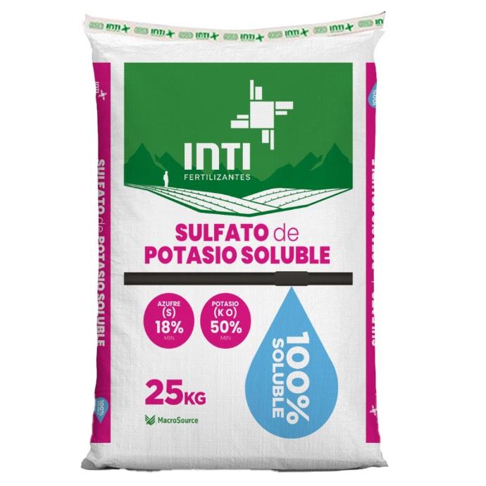 SULFATO DE POTASIO SOLUBLE X 25 KG