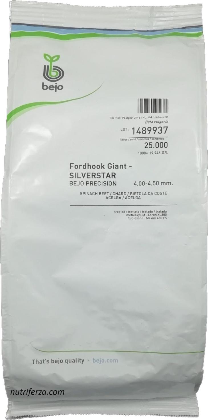 ACELGA BEJO SILVERSTAR - 50 MIL SEMILLAS/3.00 - 3.50