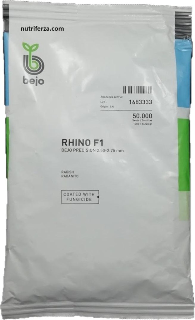 RABANITO BEJO RECIFE F1 X 50 MIL SEMILLAS -2.50-2.75