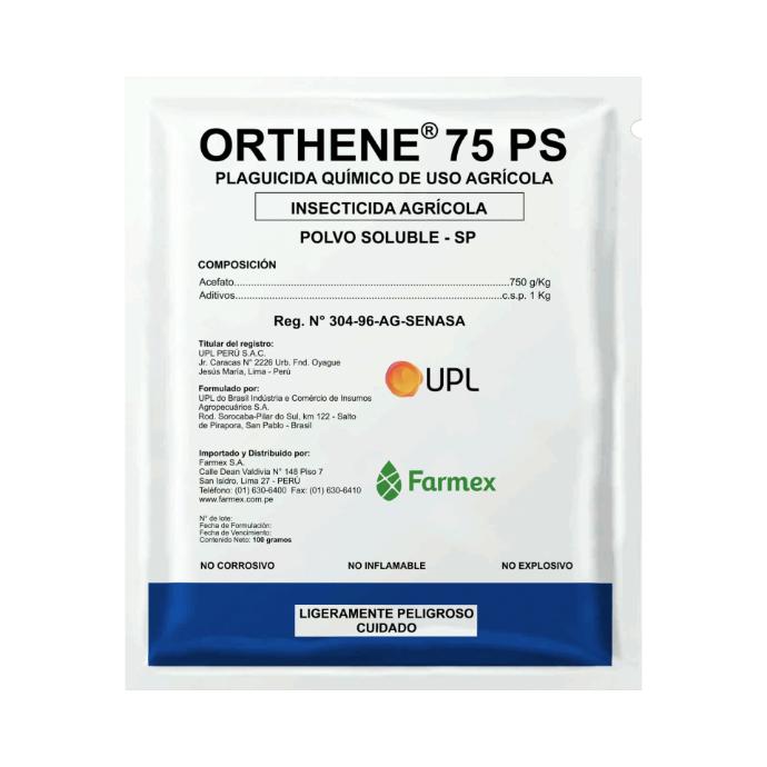 ORTHENE 75 PS X 100 GR (Acefato 750 g/Kg)