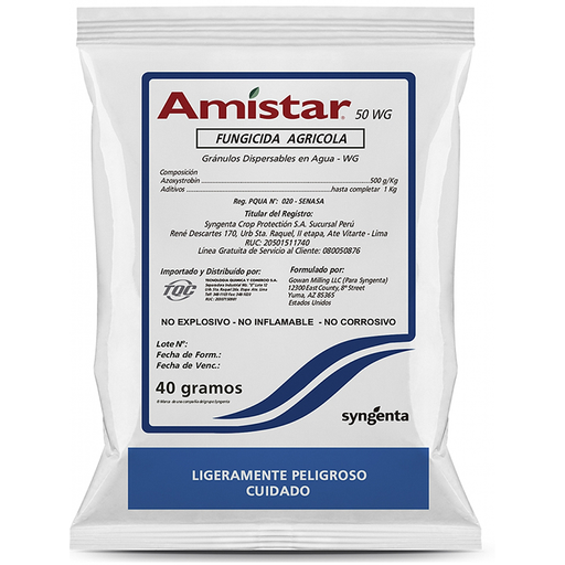 [01TQC011] AMISTAR 50 WG X 40 GR (Azoxistrobina)