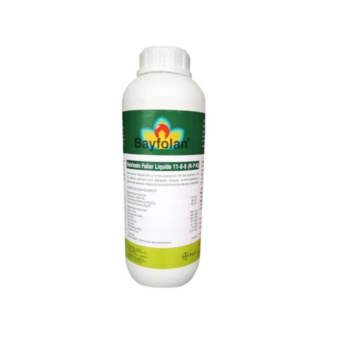 [01BAY014] BAYFOLAN (11-8-6) X 1 LT  (Abono Foliar)