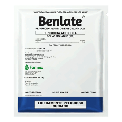 [01FAR020] BENLATE 50 WP X 250 GR (Benomil)