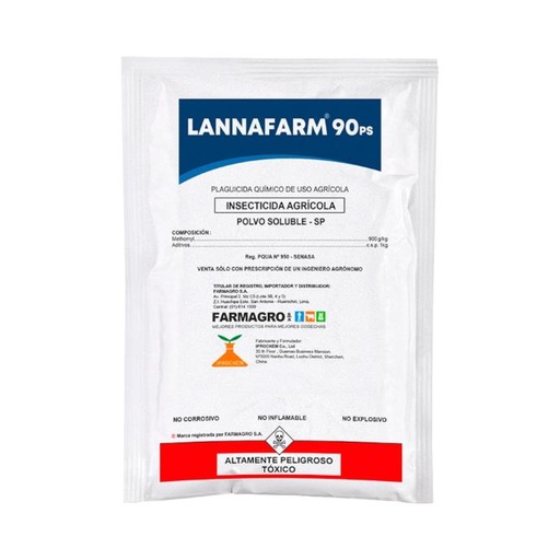 [01FAG077] LANNAFARM 90 PS X 100 GR (Metomil)