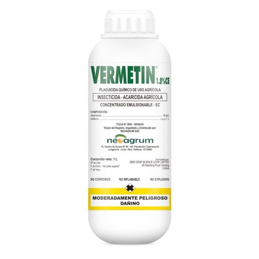 [01NEA089] VERMETIN 1.8% CE X 250 ML (Abamectina)