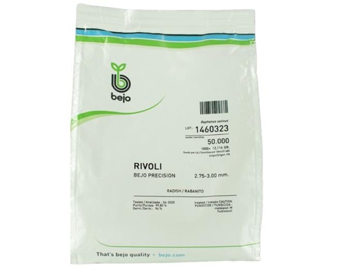 [02BEJ035] RABANITO BEJO X 50 MX RIVOLI 2.75-3.00