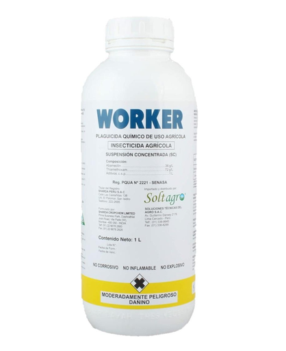 [01SOL182] WORKER X 1 LT  (Abamectina-Thiamethoxam)