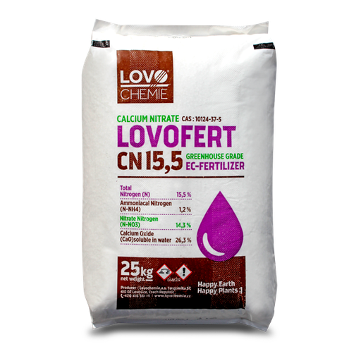 [05FRT038] NITRATO DE CALCIO 15.5-0-0+26.3 GRAN. SOLUBLE X 25 KG INTI *