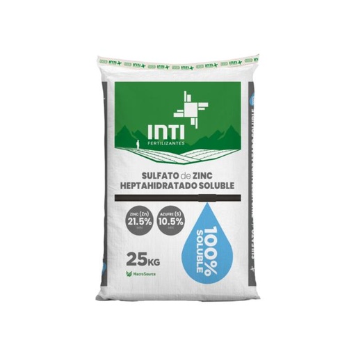 [05FRT155] SULFATO DE ZINC X 25 KG