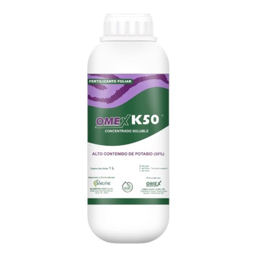 [SILV-SILVESTRE] OMEX K-50 X 1 LITRO  (Potasio)